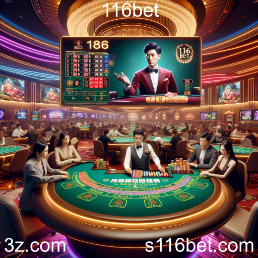 A Emoção dos Cassinos ao Vivo no 116bet